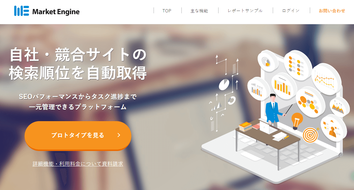 Market Engine公式サイトトップ